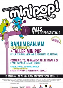 Cartell IV Minipop Valls